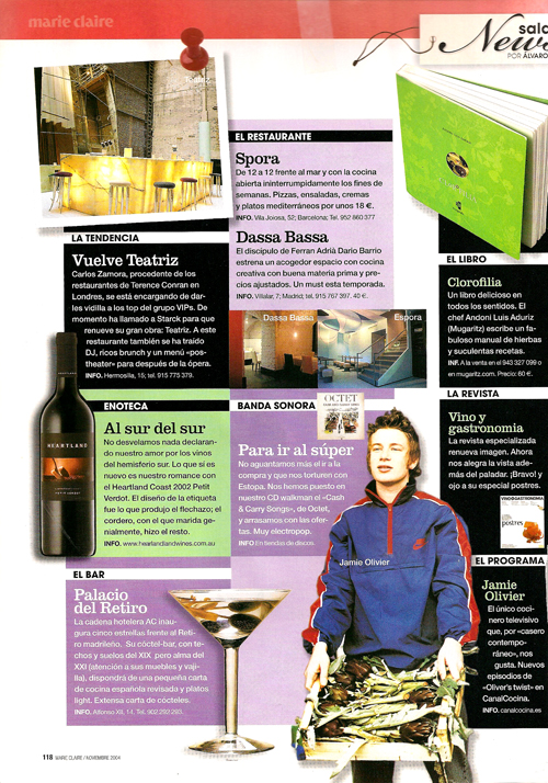 News Noviembre 2004