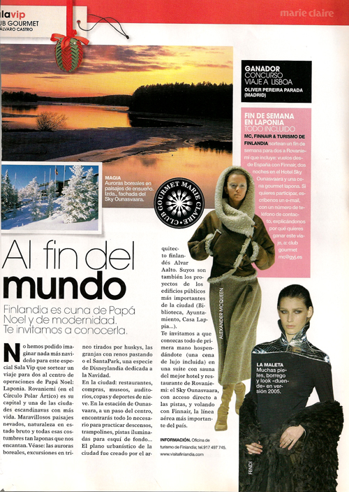 Conoce Finlandia Diciembre 2004