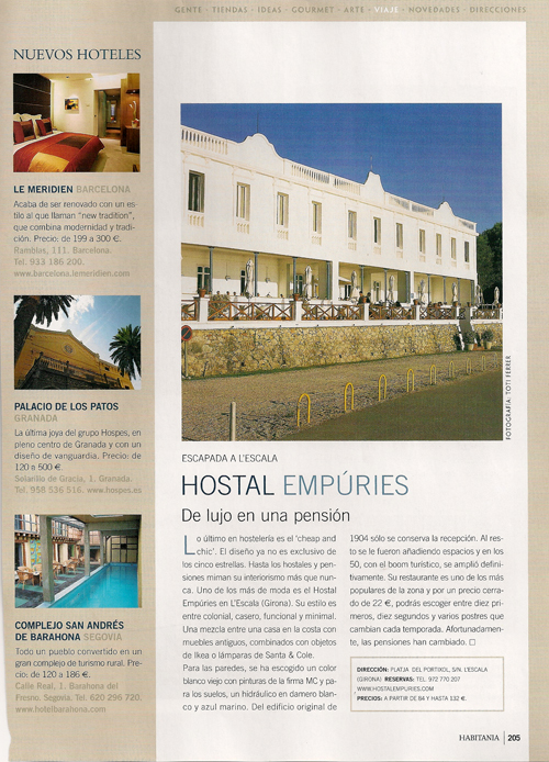 Hostal Empúries Nº 52 Mayo 2005
