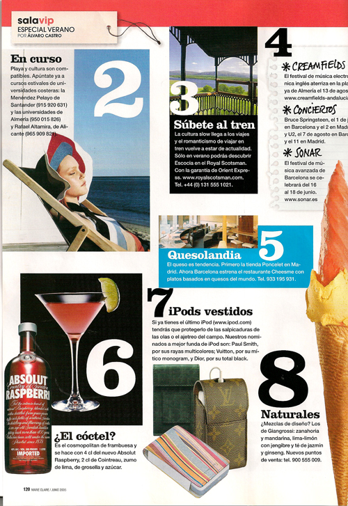 15 Pistas para Vivir el Verano Junio 2005