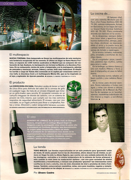 Noticiario de Cocina 6 Noviembre 2005