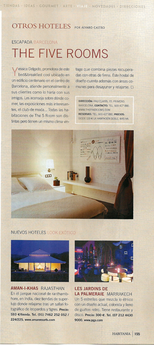 The Five Rooms  Nº 59 Enero 2006