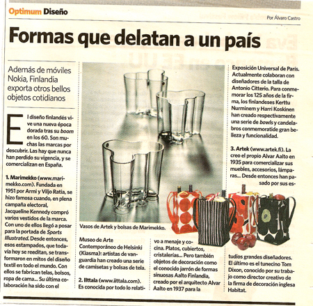 Formas que delatan a un país. 26 Julio 2006.