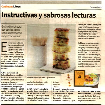 Instructivas y sabrosas lecturas. 7 Agosto 2006.