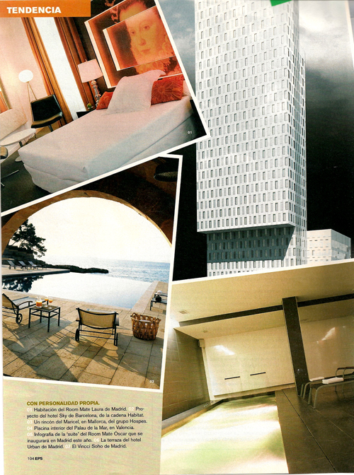 Hoteles y diseño. 18 Marzo 2007.