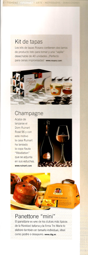 Panettone, Champagne y Tapas Nº 80