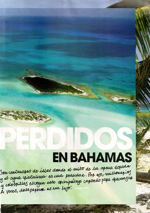 Perdidos en Bahamas. Agosto 2008.