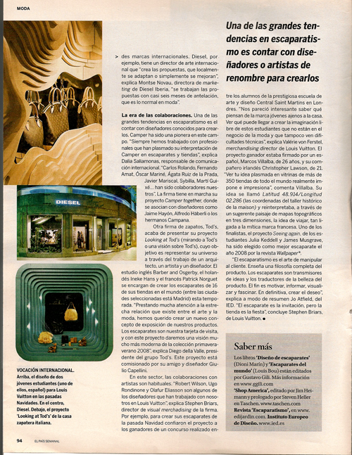El gancho del escaparate.