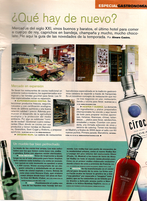 Noticiario Gastronómico 1,2,3