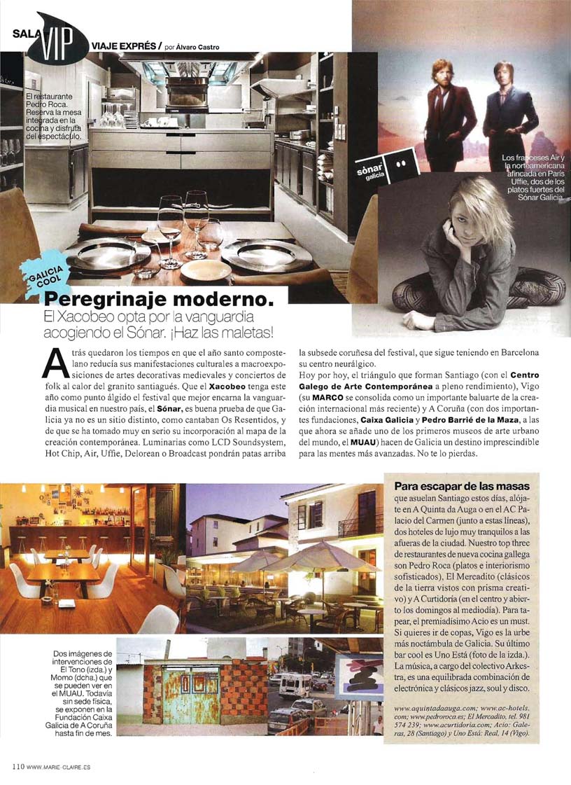 Peregrinaje moderno. Junio 2010.