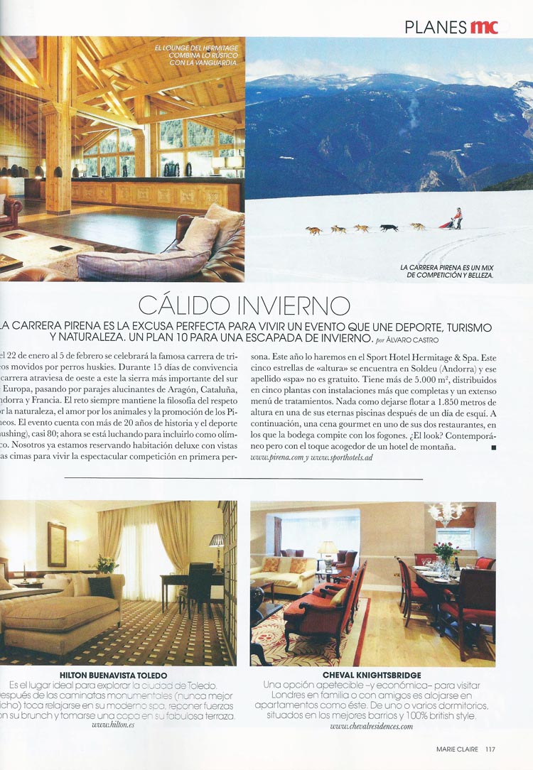 Cálido invierno. Noviembre 2011
