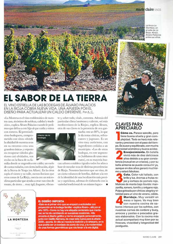 El sabor de la tierra. Abril 2012