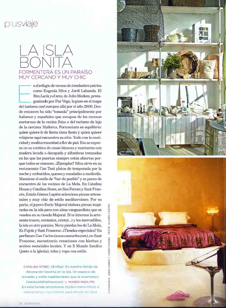La Isla Bonita (Formentera, España). nº 129 Junio 2012
