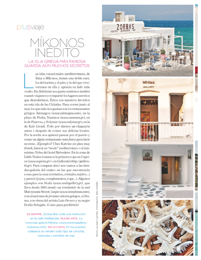 Míkonos inédito (Grecia). nº 141 julio 2013