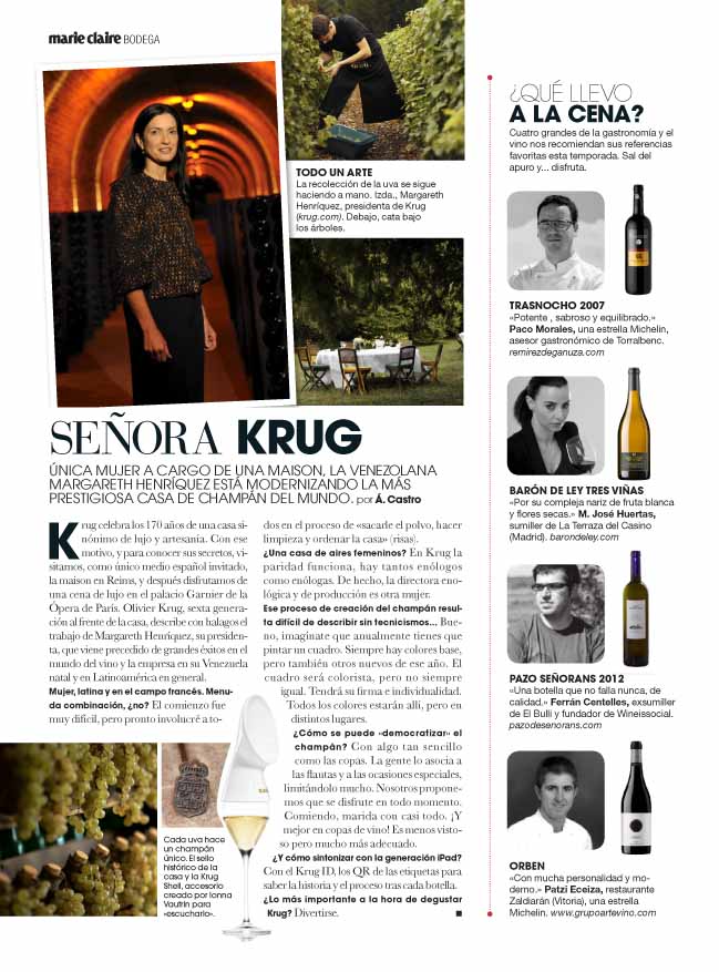 Señora Krug. Octubre 2013