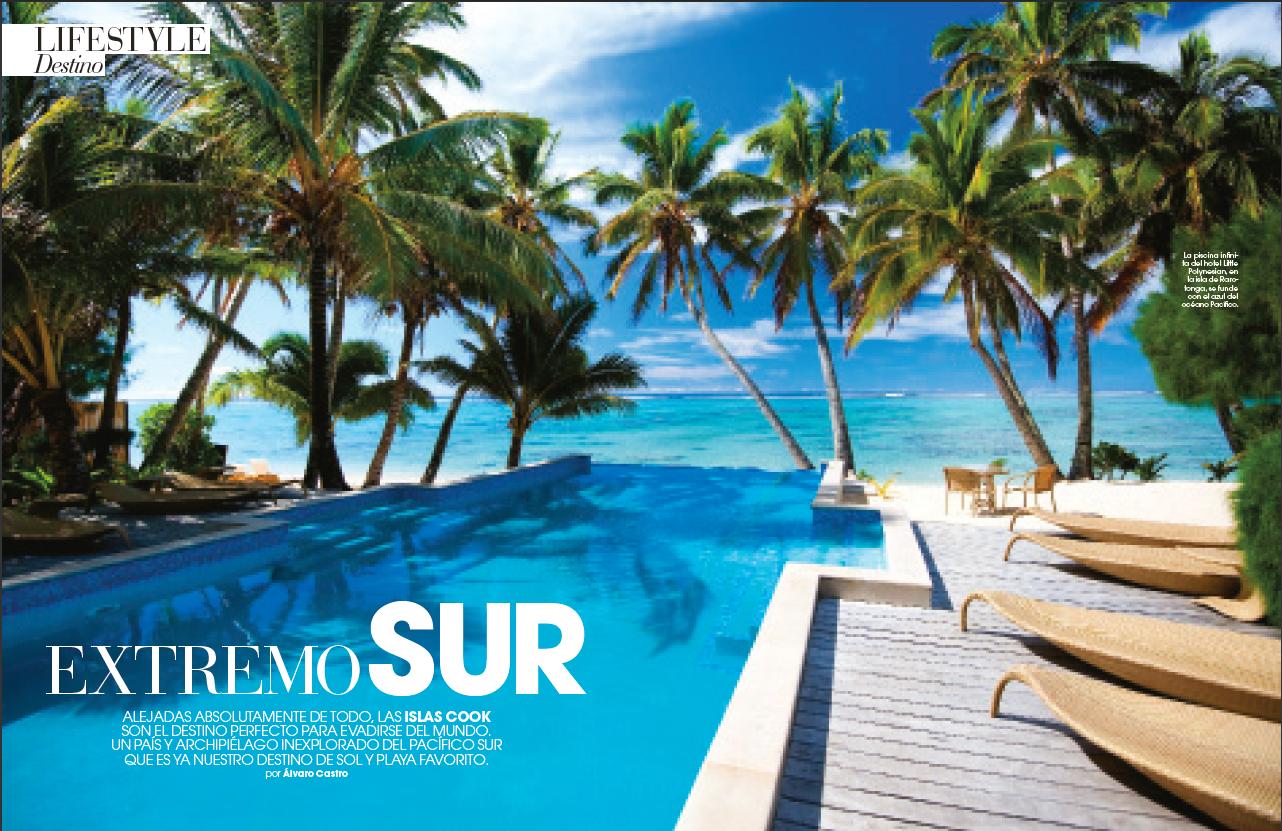 Extremo sur (Islas Cook). Enero 2015