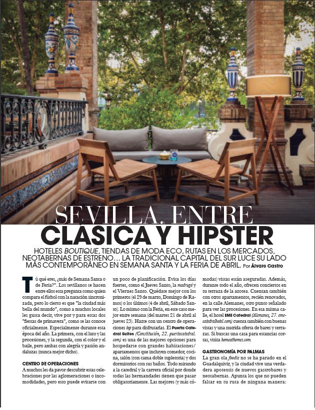 Sevilla, entre clásica y hipster. Marzo 2015