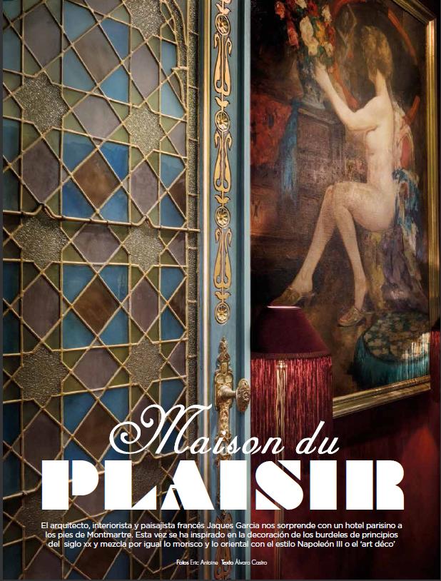 Maison du Plaisir. Mayo 2015
