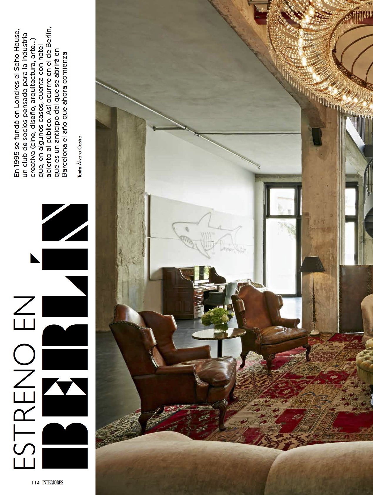 Soho House Berlín diciembre 2015/enero 2016