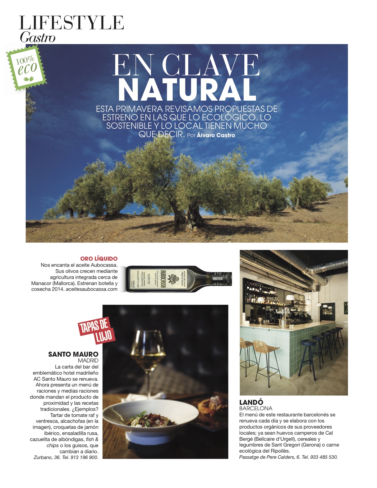 News Gastro/ Mayo 2015
