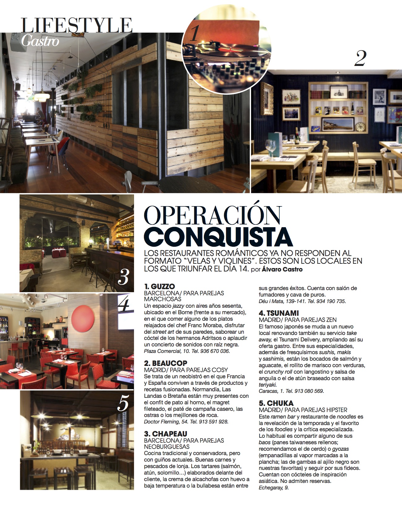 News Gastro/ Febrero 2015
