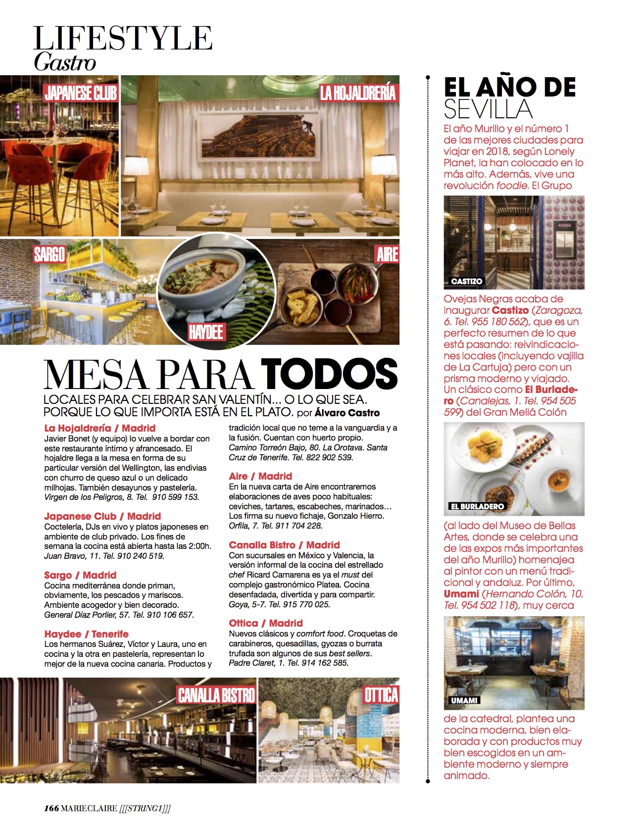 News Gastro/ Febrero 2018