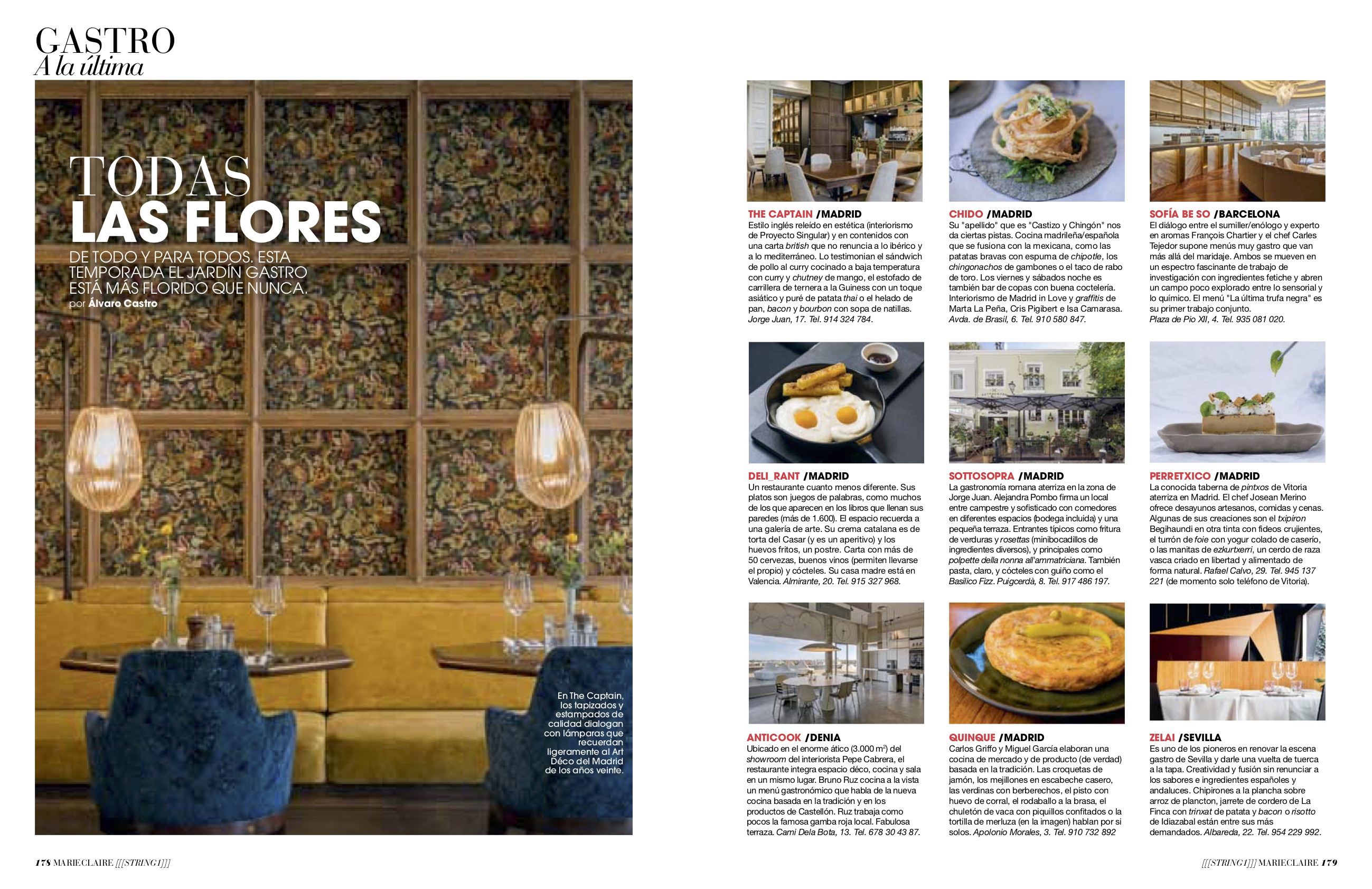 NEWS GASTRO RESTAURANTES/ MAYO 2019