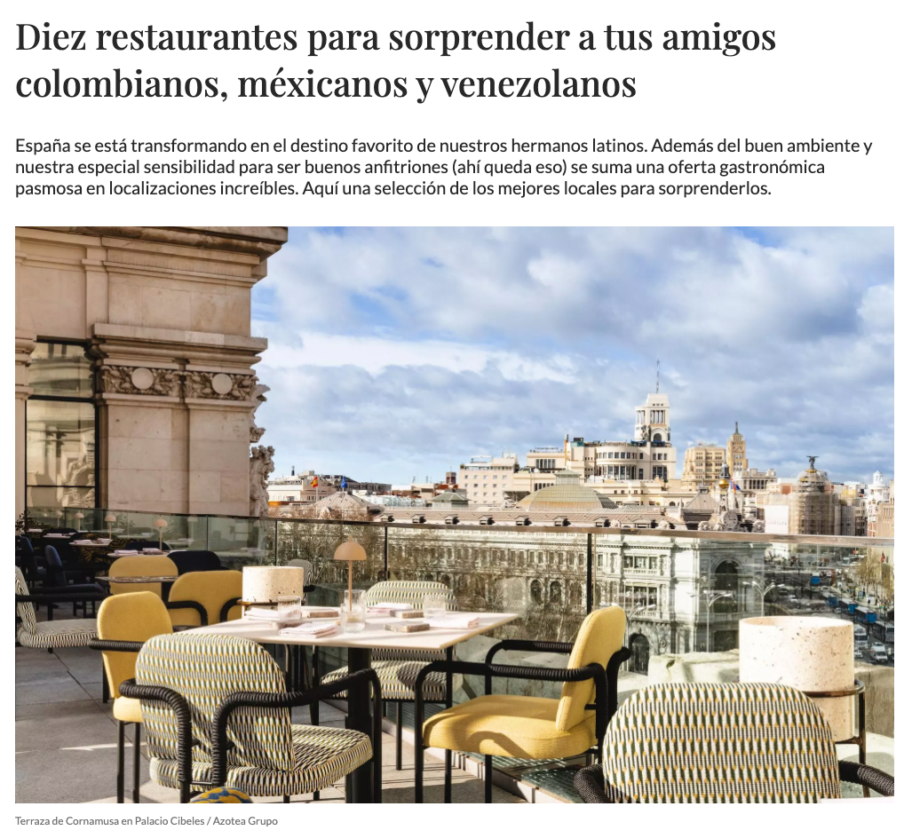 WOMAN/ RESTAURANTES PARA SORPRENDER