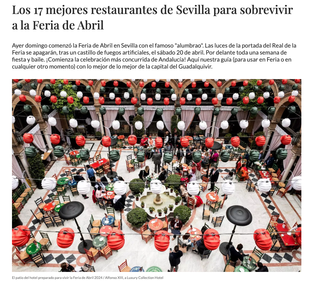 WOMAN/ Restaurantes en Sevilla
