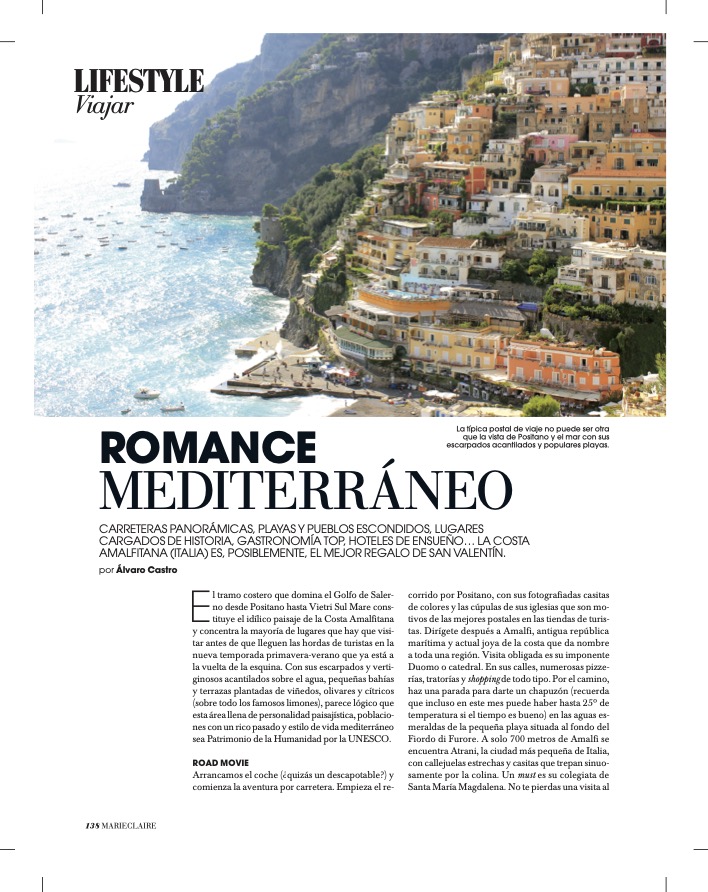 ESCAPADA/ COSTA AMALFITANA (FEBRERO 24)