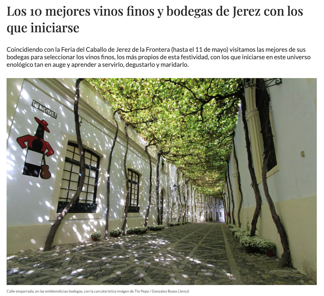 WOMAN/ Vinos de Jerez