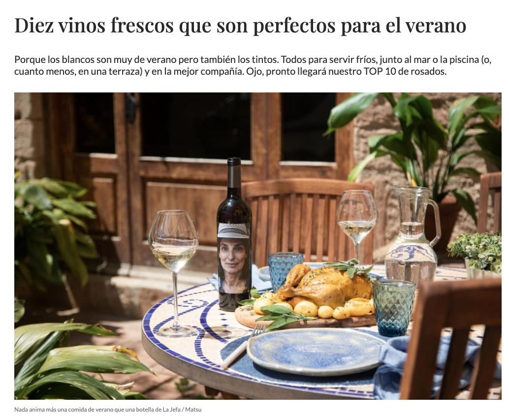 WOMAN/ Vinos para el verano