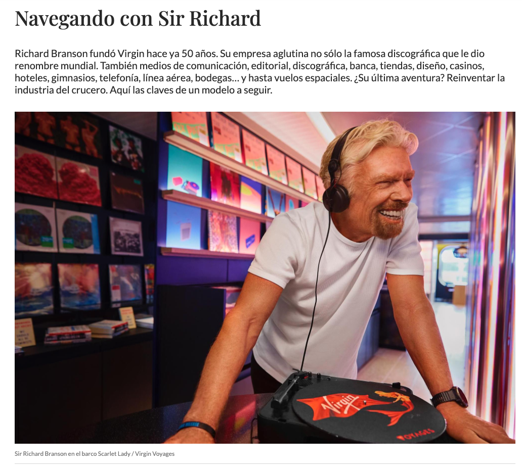 WOMAN/ De crucero con Virgin Voyages