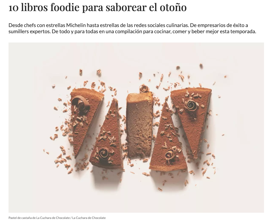 WOMAN/ Unos libros para comérselos