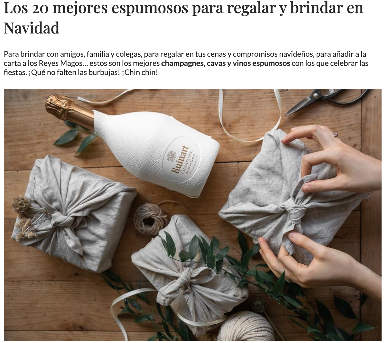 WOMAN/ Los mejores vinos espumosos