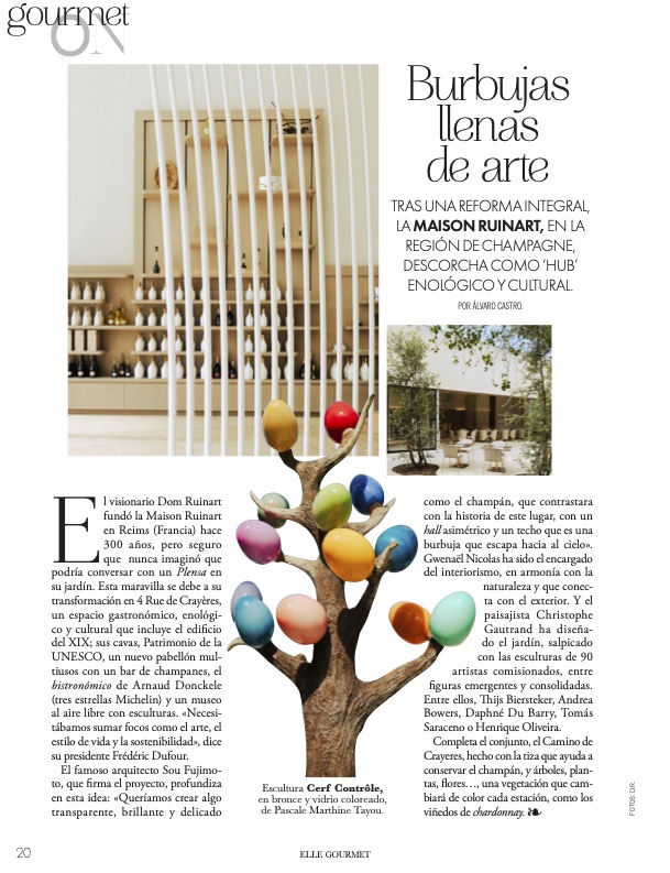 ELLE/ Ruinart