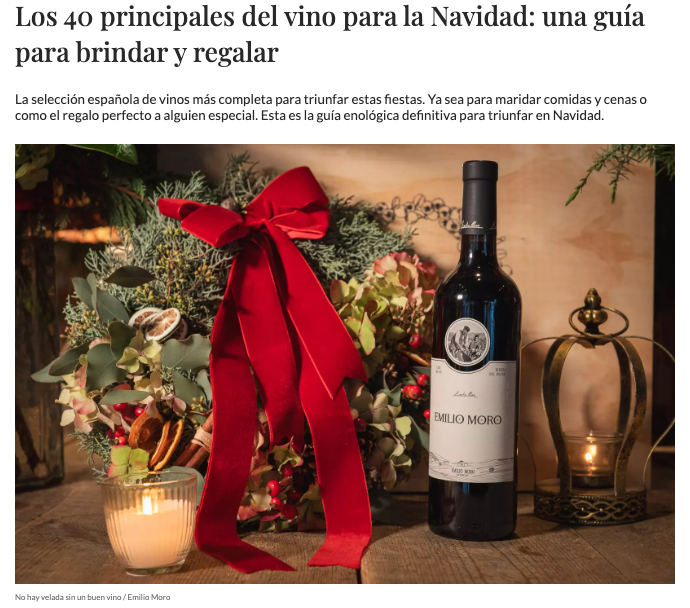 WOMAN/ Los mejores vinos para Navidad