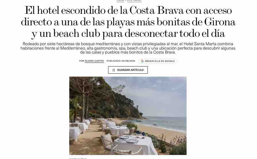 ELLE/ Santa Marta (Costa Brava, Girona)